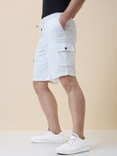 Men's Solid Regular Fit Drawstring Short